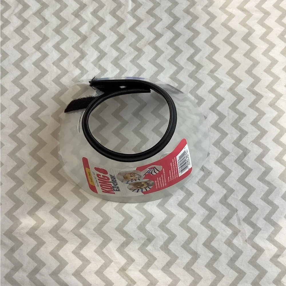 Set of 2 Kong EZ Clear Collar Small 6.5-8 Inch